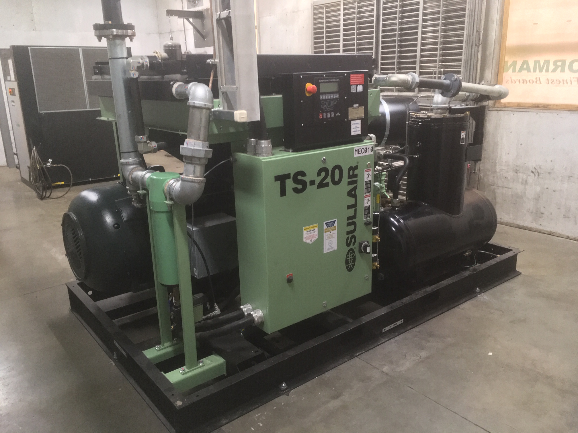 Sullair TS20-250 compressor